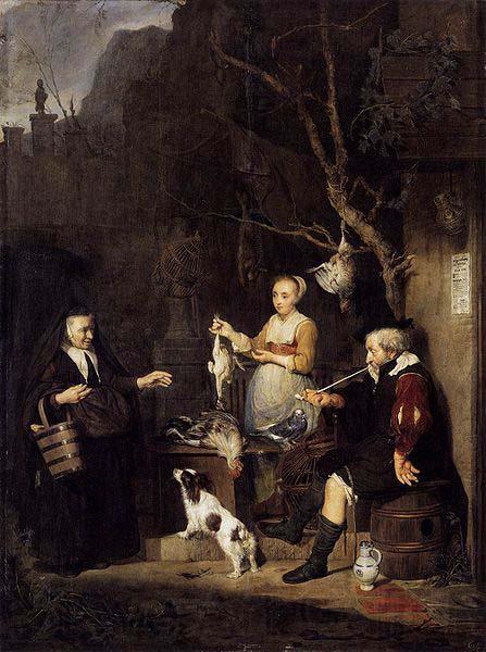 Gabriel Metsu The Poultry Woman